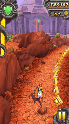 Screenshot of the application Temple Run 2 - #1