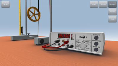 Screenshot of the application Maxwell's pendulum - #5