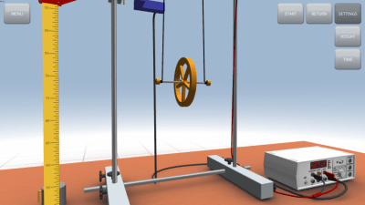 Screenshot of the application Maxwell's pendulum - #6