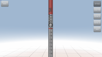 Screenshot of the application Levers of the first and second kind - #5