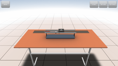 Screenshot of the application Static and dynamic friction - #8