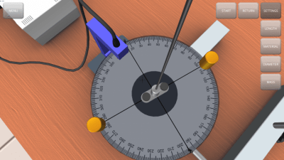 Screenshot of the application Twisting rods - #5