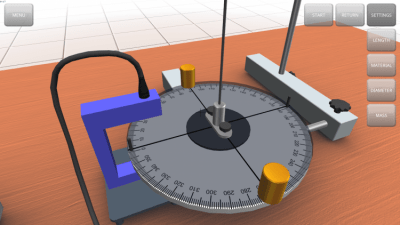 Screenshot of the application Twisting rods - #7