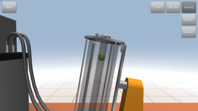 Screenshot of the application Drop ball viscometer - #5