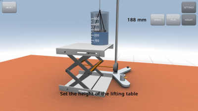 Screenshot of the application Surface tension - #4