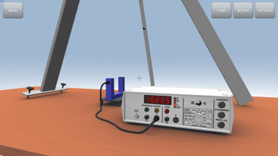 Screenshot of the application Boat reversible pendulum - #4