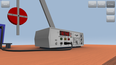 Screenshot of the application Boat reversible pendulum - #7