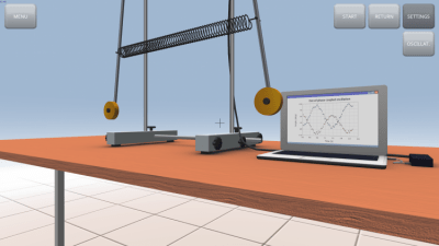 Screenshot of the application Related fluctuations - #3