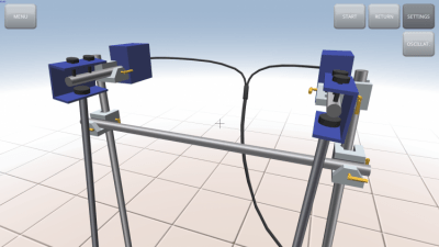 Screenshot of the application Related fluctuations - #5