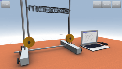 Screenshot of the application Related fluctuations - #7