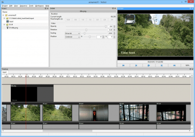 Screenshot of the application Vidiot - #3