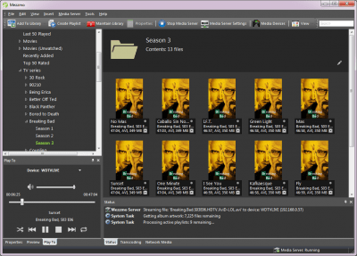 Screenshot of the application Mezzmo - #4