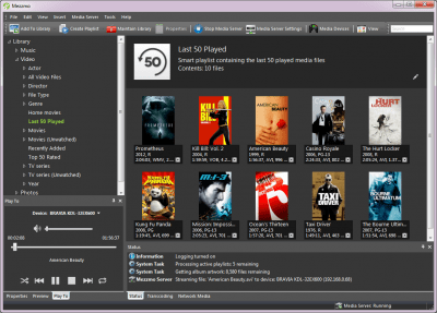 Screenshot of the application Mezzmo - #5