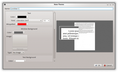 Screenshot of the application FocusWriter - #3