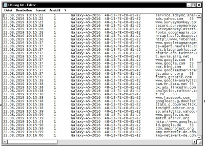 Screenshot of the application MyPublicWiFi - #3