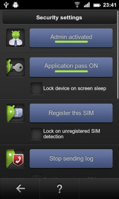 Screenshot of the application PhoneLocator - #4
