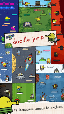 Screenshot of the application Doodle Jump - #2