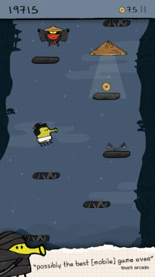 Screenshot of the application Doodle Jump - #4