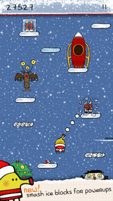 Screenshot of the application Doodle Jump - #6