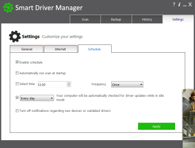 Screenshot of the application Smart Driver Manager - #3