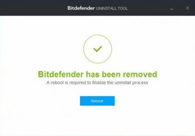 Screenshot of the application Bitdefender Uninstall Tool - #3