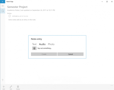 Screenshot of the application Note It! - #6