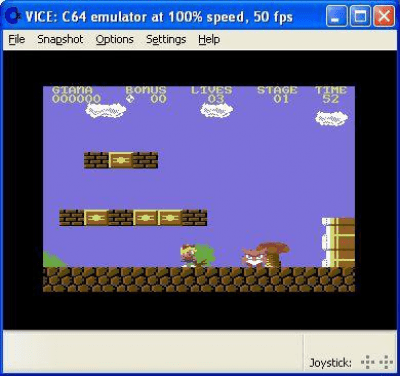 Screenshot of the application VICE - #3