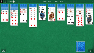 Screenshot of the application Microsoft Solitaire Collection - #5