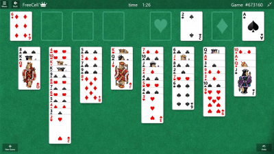 Screenshot of the application Microsoft Solitaire Collection - #6