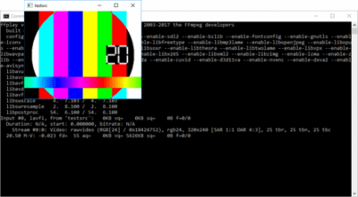 Screenshot of the application FFmpeg - #1