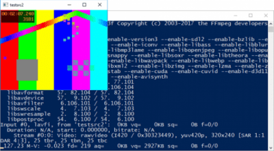 Screenshot of the application FFmpeg - #3