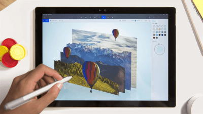 Screenshot of the application Paint 3D - #1