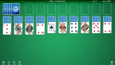 Screenshot of the application Spider Solitaire Collection Free - #2