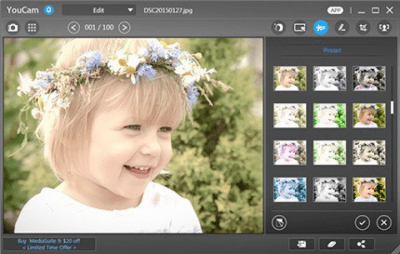 Screenshot of the application CyberLink YouCam - #7