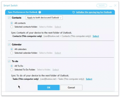 Screenshot of the application Samsung Smart Switch - #2