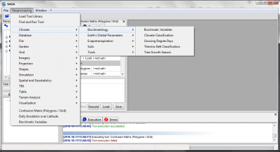 Screenshot of the application SAGA - #3
