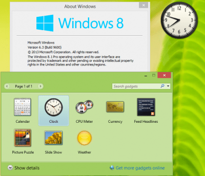 Screenshot of the application Windows Desktop Gadgets - #5