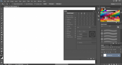 Screenshot of the application Adobe Photoshop - #1