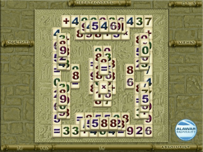 Screenshot of the application Mahjong - #1