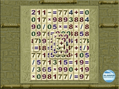 Screenshot of the application Mahjong - #3