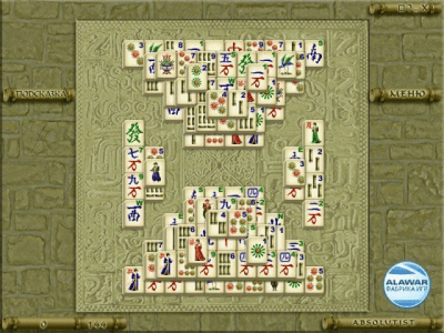 Screenshot of the application Mahjong - #4