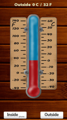 Screenshot of the application Anetcom Thermometer - #1