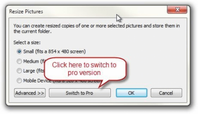Screenshot of the application iWesoft Free Image Resizer - #3