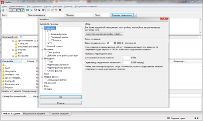 Screenshot of the application FileZilla - #4
