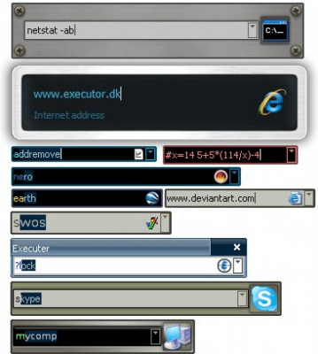 Screenshot of the application Executor for Windows - #3