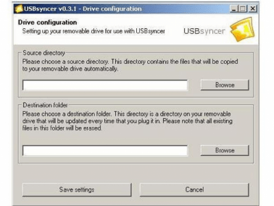 Screenshot of the application Decker USBsyncer - #2