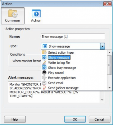 Screenshot of the application Total Network Monitor - #3