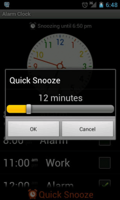 Screenshot of the application Leopard V7 Alarm Clock - #1