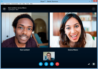 Screenshot of the application Skype - #2