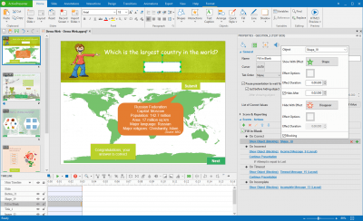 Screenshot of the application ActivePresenter - #3